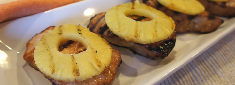 Hawaiian Grilled Pork Chops