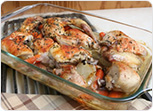 Oven Baked Chicken and Vegetables