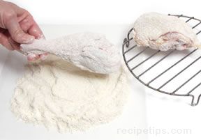 flour dredge chicken recipe