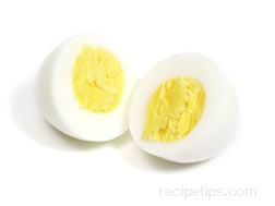 hard cooked egg Glossary Term