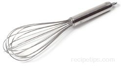 French Whisk - Definition and Cooking Information 