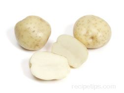 white round potato Glossary Term