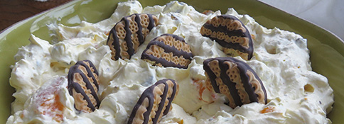 Fudge Stripe Cookie Salad