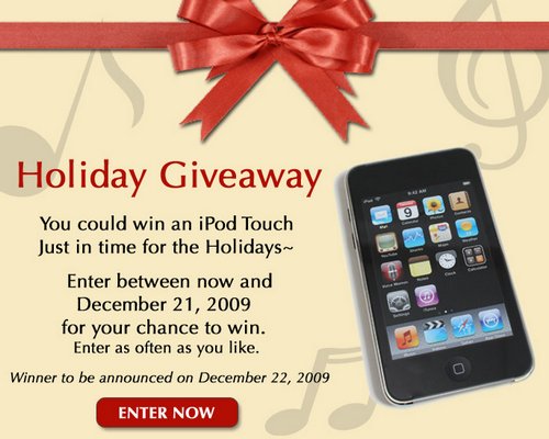 iPod Touch Giveaway