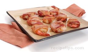 Bacon Wrapped Shrimp and Water Chestnuts