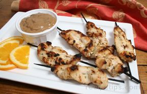 Chicken Satay and Thai Peanut Sauce Recipe