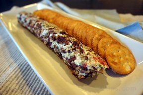 clam cheese log appetizer Recipe