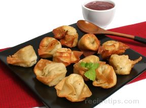 Crab Rangoon Classic Stuffed Wonton Recipe