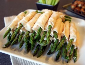 Creamy Asparagus Rollups Recipe