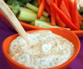 creamy dill vegetable dip Recipe
