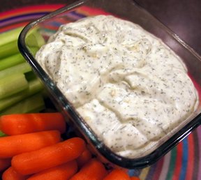 creamy vegetable dill dip Recipe