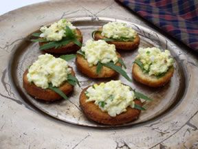 Egg Salad Bruschetta