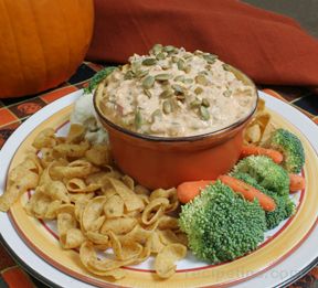 festive pumpkin dip Recipe