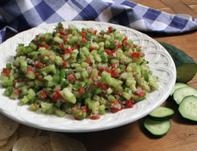 fresh cucumber salsa Recipe