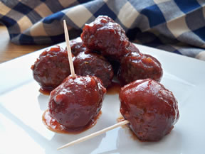 Meatball Appetizers (Sweet and Sour) Recipe