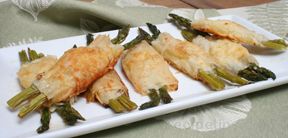 phyllo wrapped asparagus Recipe