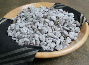 Puppy Chow Recipe Recipetips Com Puppy chow is thought to have originated in the midwest and was named because of its resemblance to dog kibble. puppy chow recipe