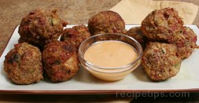 Reuben Croquettes with Swiss Cheese