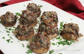 Pancetta Stuffed Mushroom Recipe