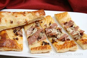 sun dried tomato tart with prosciutto Recipe