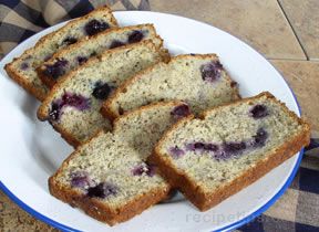 Banana Blueberry Bread Recipe