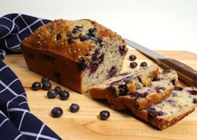 Blueberry Nut Bread Recipe