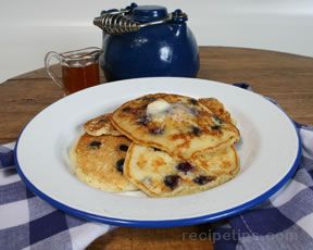 Blueberry Buttermilk Pancakes Recipe