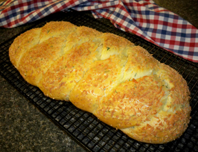 braided golden potato bread Recipe