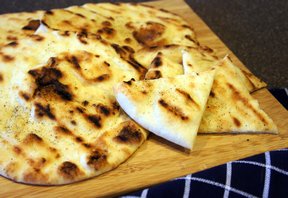 Cheesy Pita Bread Wedges