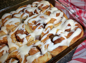 Cinnamon Rolls with Icing