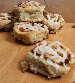 Fruit Filled Cinnamon Rolls