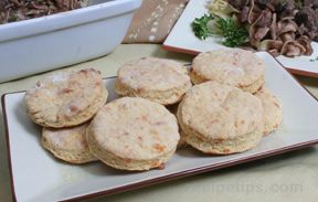 cornmeal cheese biscuits Recipe