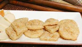 Rosemary Oatmeal Crackers