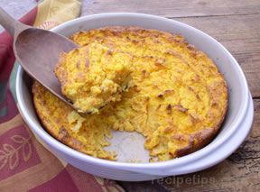 Winter Squash Spoon Bread