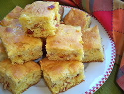 Tomato and Bacon Corn Bread Recipe