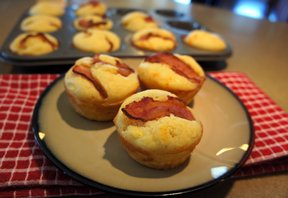 Bacon Cornbread Breakfast Muffins Recipe