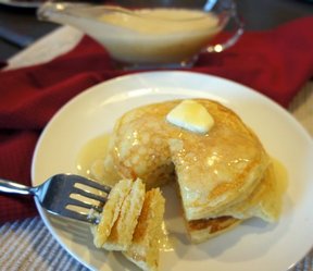 best ever pancakes and buttermilk syrup Recipe