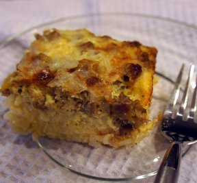 Breakfast Casserole with Hashbrowns