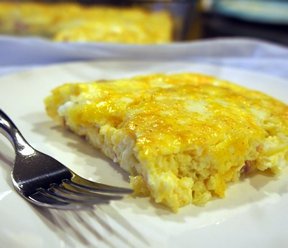 Ham and Cheese Omelet Dish Recipe