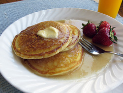 homemade buttermilk pancakes Recipe