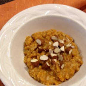 pumpkin pie oatmeal Recipe