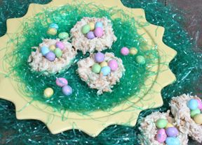 coconut easter nests Recipe