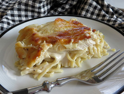 Chicken Alfredo Casserole Recipe