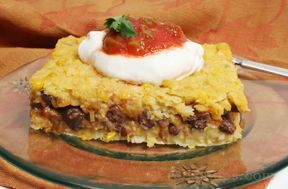 Corn and Black Bean Tamale Pie