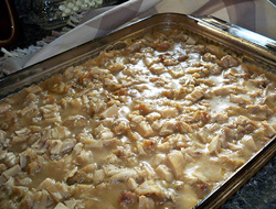 Leftover Turkey Dressing Casserole