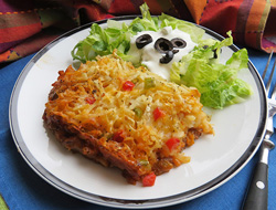 Taco Hashbrown Casserole