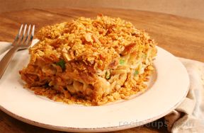 tuna noodle casserole with peas Recipe