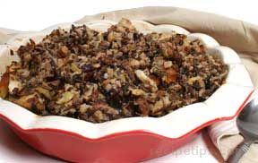 Wild Rice Bread Stuffing Recipe Recipetips Com