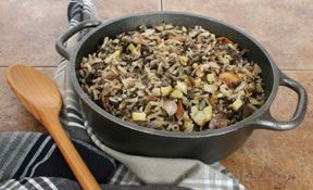 Wild Rice with Sauteed Vegetables