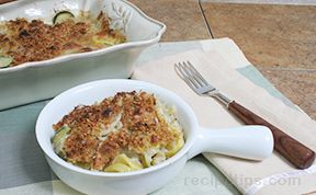 Yellow Squash and Zucchini Gratin